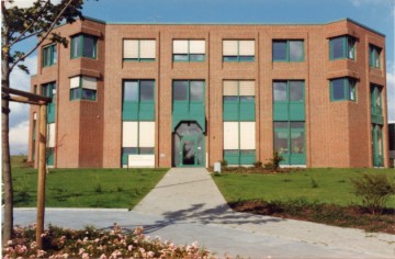 Blick auf die Hauptfassade