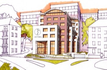 Isometrie des &Auml;rztehauses